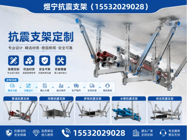 百色抗震支架厂家展示图